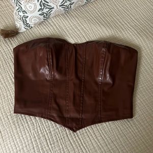 Leather Corset